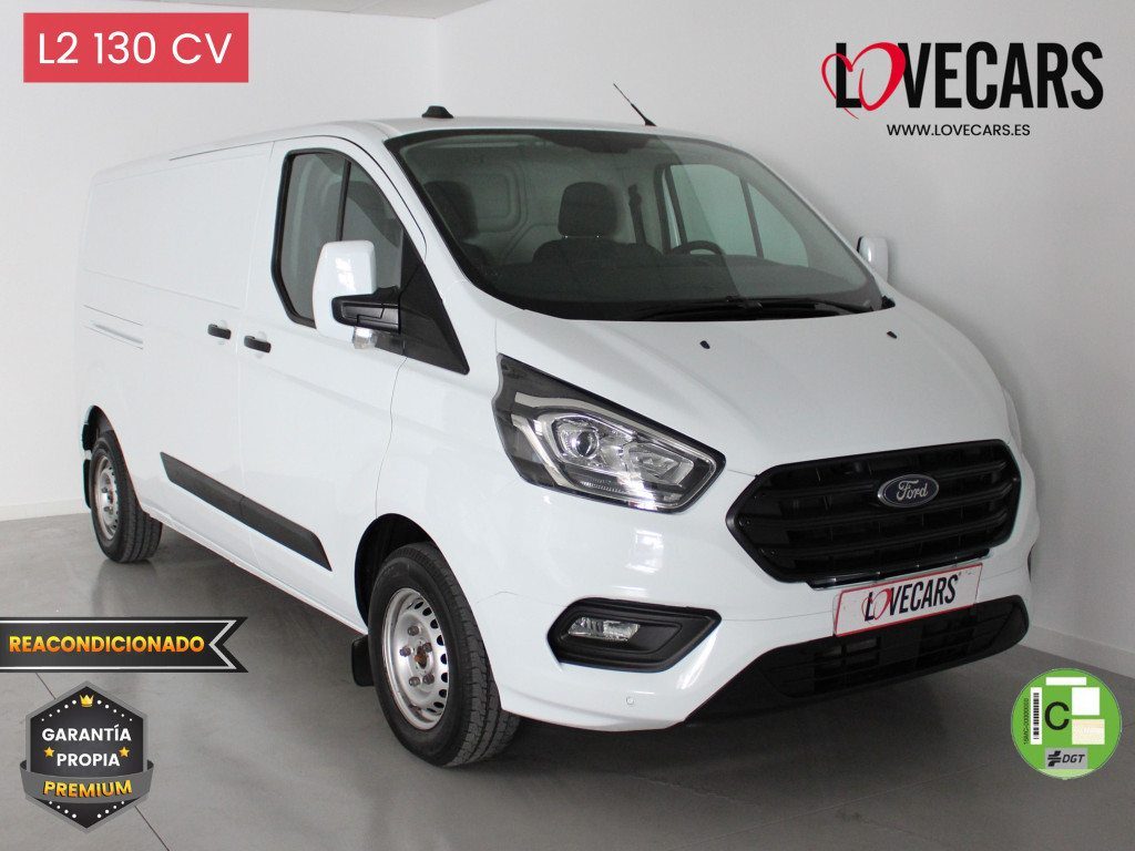 FORD TRANSIT CUSTOM 2.0 ECOBLUE FG. L2 H1 130 de segunda mano