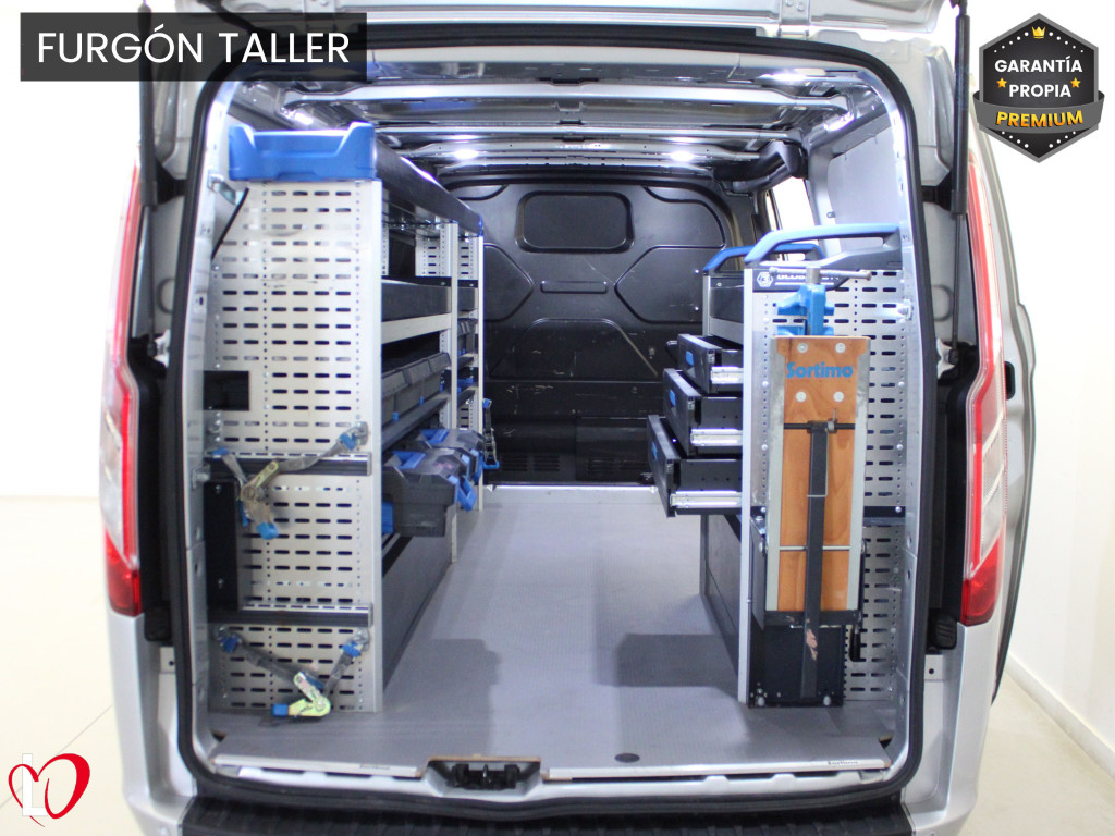 FORD TRANSIT CUSTOM 2.0 ECOBLUE FG. TALLER L2 H1 130 de segunda mano