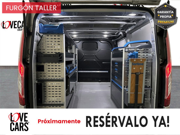 FORD TRANSIT CUSTOM 2.0 ECOBLUE FG. TALLER L2 H1 130 de segunda mano