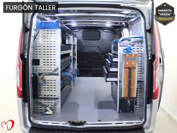 FORD TRANSIT CUSTOM 2.0 ECOBLUE FG. TALLER L2 H1 130 de segunda mano