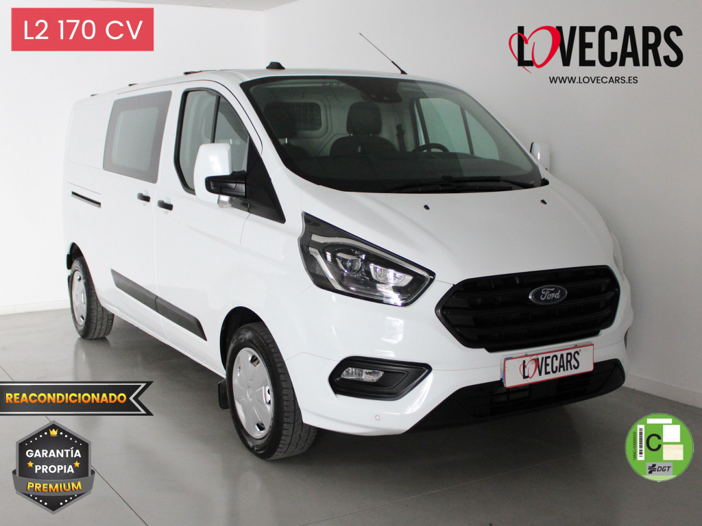 FORD TRANSIT CUSTOM 2.0 ECOBLUE FURGON  L2 H1 170 de segunda mano