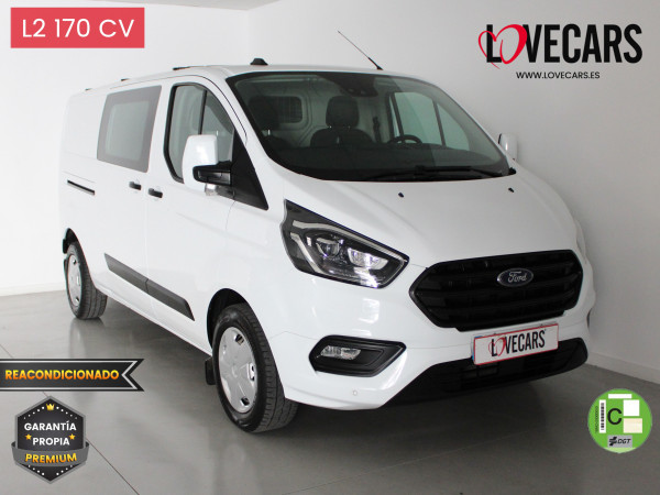 FORD TRANSIT CUSTOM 2.0 ECOBLUE FURGON  L2 H1 170 de segunda mano