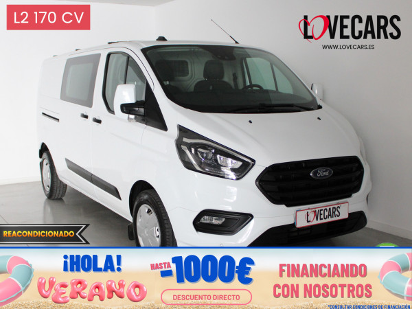 FORD TRANSIT CUSTOM 2.0 ECOBLUE FURGON  L2 H1 170 de segunda mano