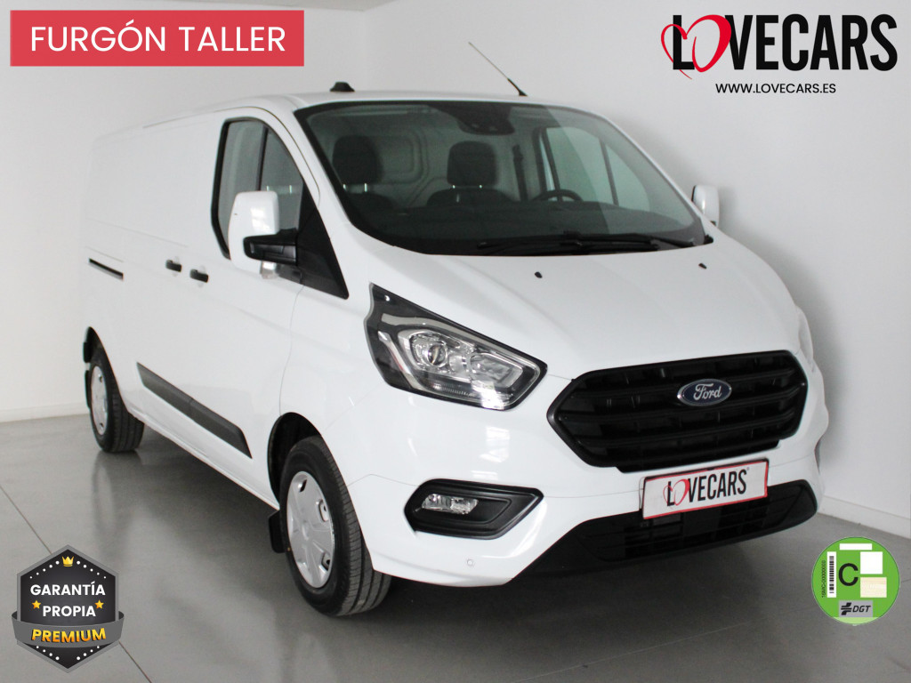 FORD TRANSIT CUSTOM 2.0 ECOBLUE FURGON TALLER L2 H1 105 de segunda mano