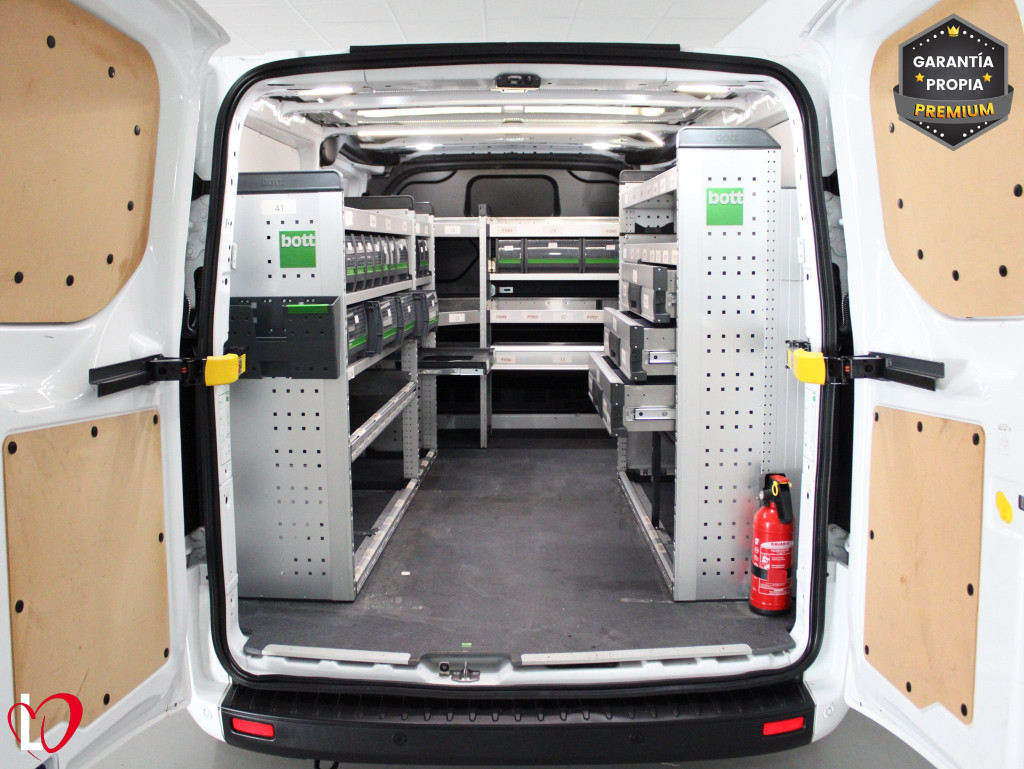 FORD TRANSIT CUSTOM 2.0 ECOBLUE FURGON TALLER L2 H1 105 de segunda mano