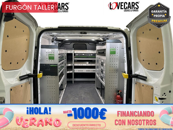 FORD TRANSIT CUSTOM 2.0 ECOBLUE FURGON TALLER L2 H1 105 de segunda mano