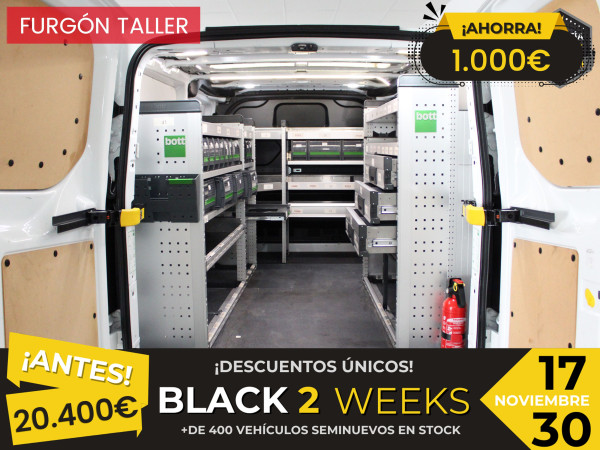 FORD TRANSIT CUSTOM 2.0 ECOBLUE FURGON TALLER L2 H1 105 de segunda mano