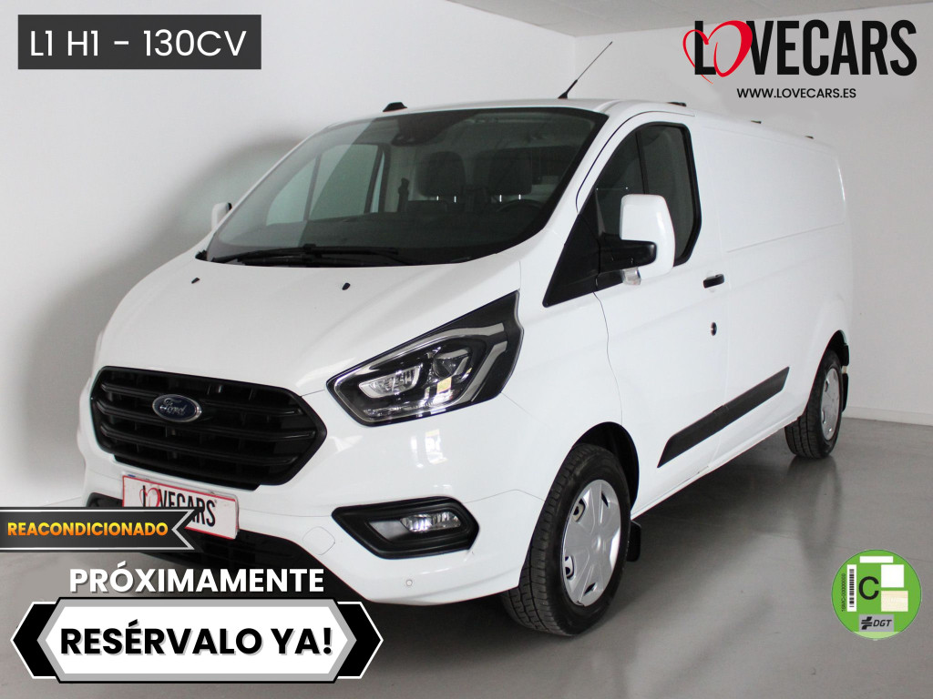 FORD TRANSIT CUSTOM 2.0 TDCI FURGON L1 H1 130 de segunda mano