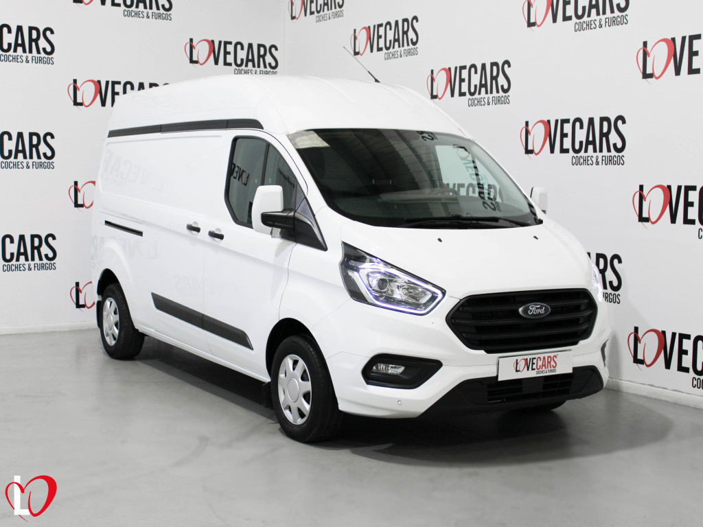 FORD TRANSIT CUSTOM 2.0 TDCI FURGÓN L2 H2 de segunda mano