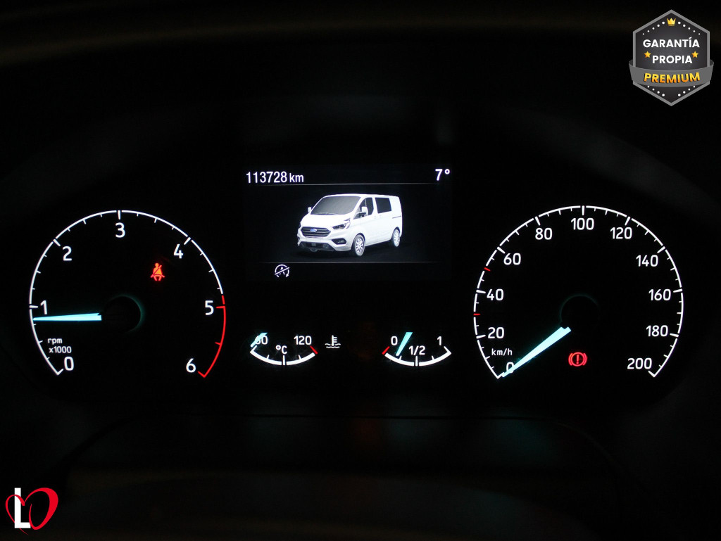FORD TRANSIT CUSTOM 2.0 TDCI SWB 300 AMBIENTE 6 PLAZAS 105 de segunda mano