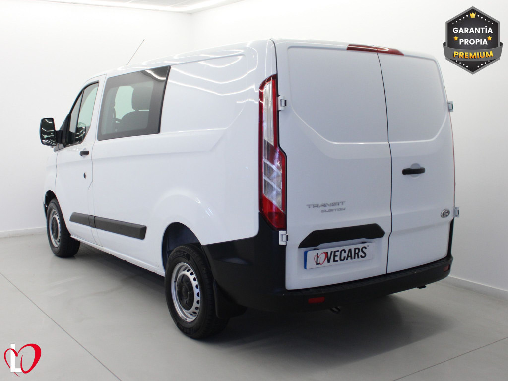 FORD TRANSIT CUSTOM 2.0 TDCI SWB 300 AMBIENTE 6 PLAZAS 105 de segunda mano
