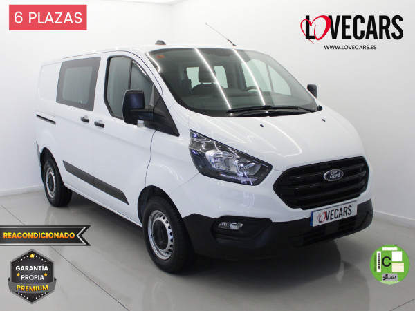 FORD TRANSIT CUSTOM 2.0 TDCI SWB 300 AMBIENTE 6 PLAZAS 105 de segunda mano