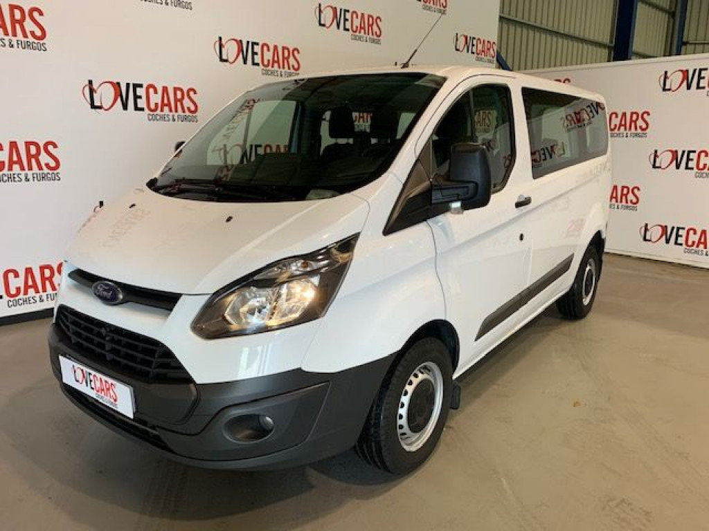 FORD TRANSIT CUSTOM COMBI 9 PLAZAS 2.0 TDCI  PS 310 105CV de segunda mano