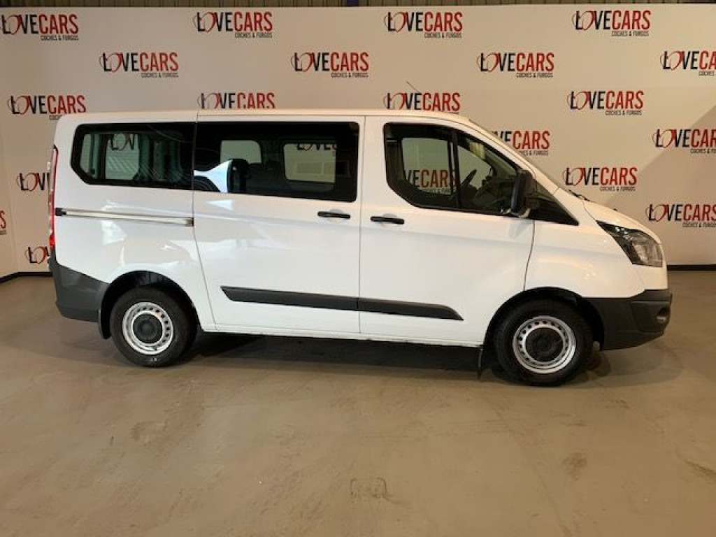 FORD TRANSIT CUSTOM COMBI 9 PLAZAS 2.0 TDCI  PS 310 105CV de segunda mano