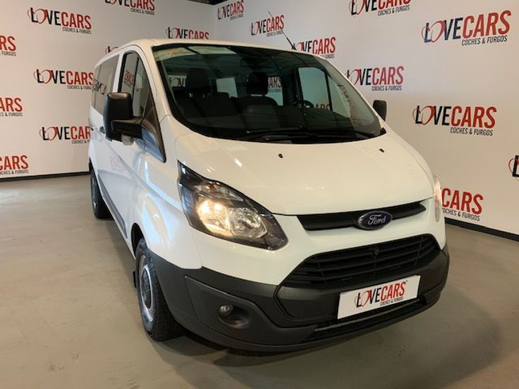 FORD TRANSIT CUSTOM COMBI 9 PLAZAS 2.0 TDCI  PS 310 105CV de segunda mano