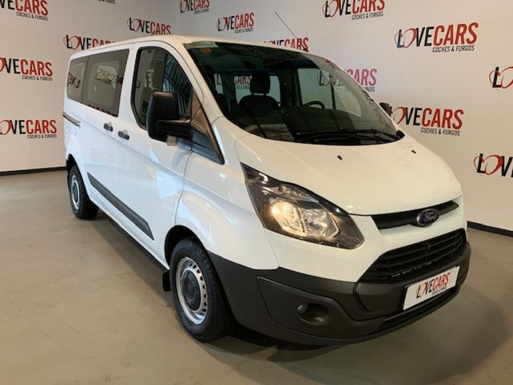 FORD TRANSIT CUSTOM COMBI 9 PLAZAS 2.0 TDCI  PS 310 105CV de segunda mano