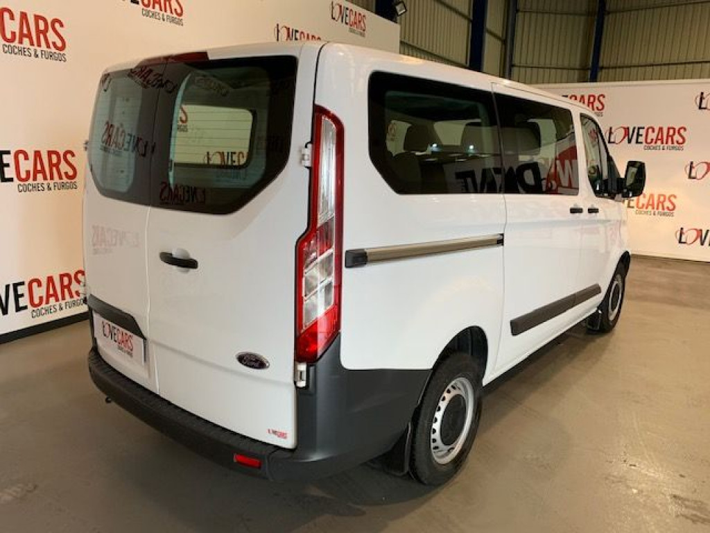 FORD TRANSIT CUSTOM COMBI 9 PLAZAS 2.0 TDCI  PS 310 105CV de segunda mano