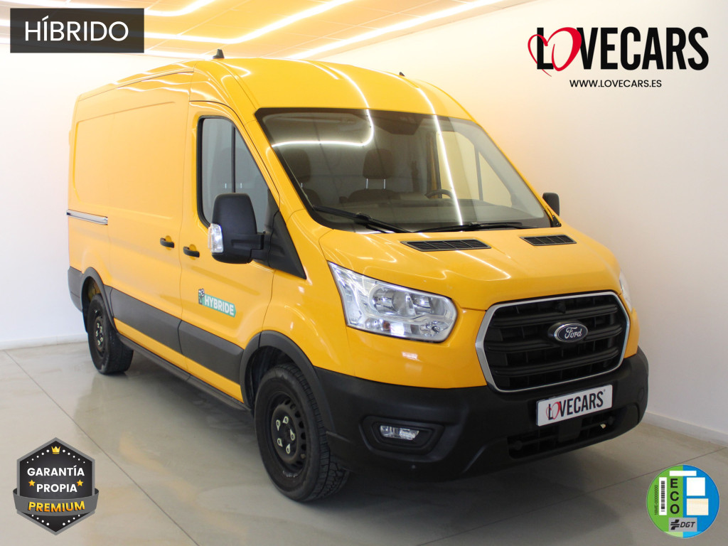 FORD TRANSIT T350 MHEV FG. L2 H2 HIBRID 130 de segunda mano