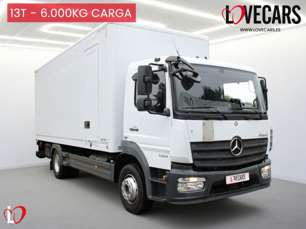 MERCEDES ATEGO 1324 CAJA C/TRAMPILLA 240 de segunda mano MERCEDES ATEGO 1324 CAJA C/TRAMPILLA 240 de segunda mano