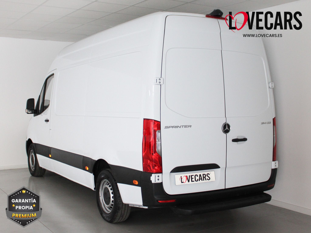 MERCEDES SPRINTER 314 CDI FURGON MEDIO ALTO 143 de segunda mano