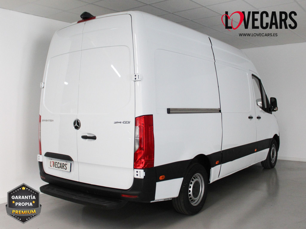 MERCEDES SPRINTER 314 CDI FURGON MEDIO ALTO 143 de segunda mano