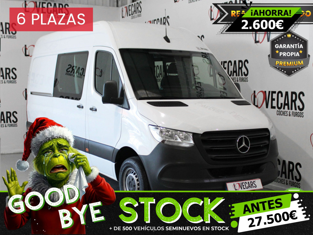 MERCEDES SPRINTER 314 DCI COMBI 6 L2 H2 143 de segunda mano