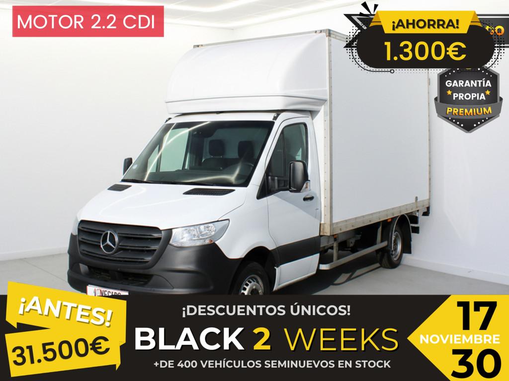 MERCEDES SPRINTER CAJA PAQUETERA 514 2.2CDI PAQUETERA 20M3 143 de segunda mano