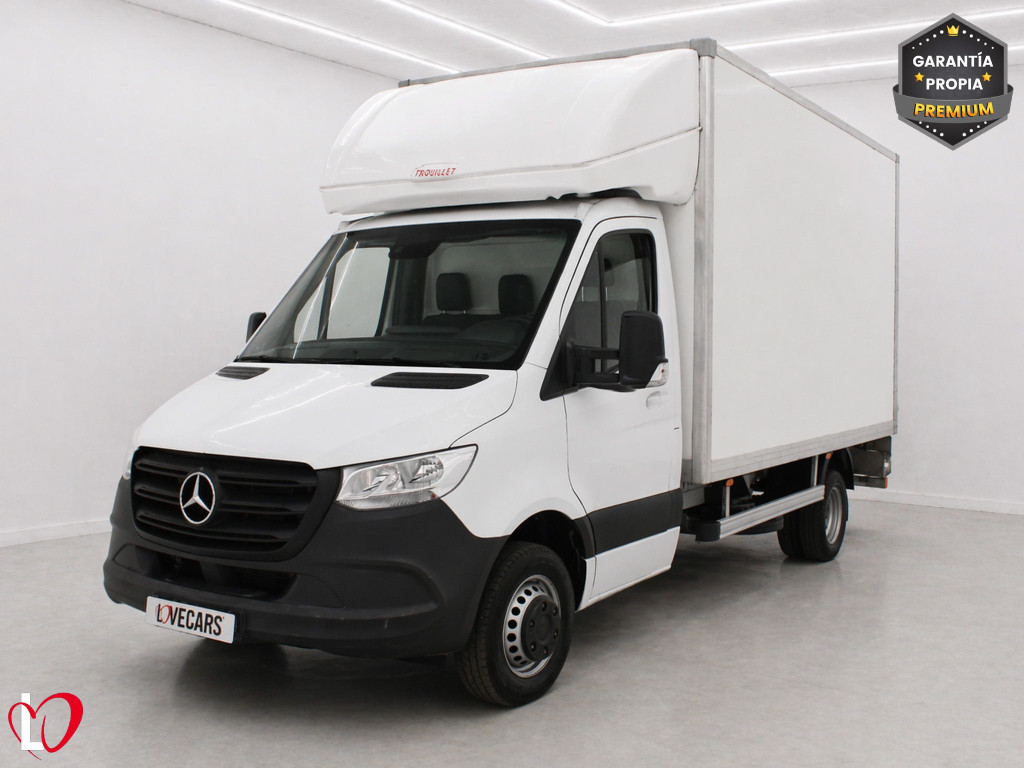 MERCEDES SPRINTER CAJA PAQUETERA 515 CDI AUTO. PAQUETERA C/TRAMPILLA 150 de segunda mano