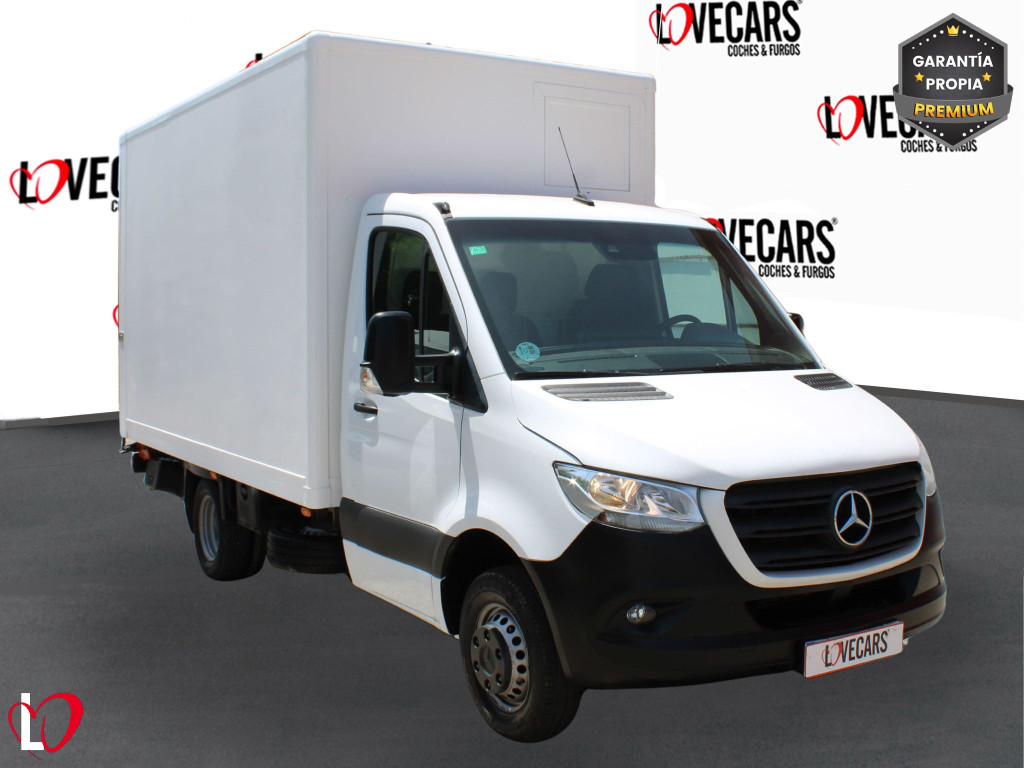 MERCEDES SPRINTER CAJA PAQUETERA 516  CDI TRAMPILLA ELEVADORA 163 de segunda mano