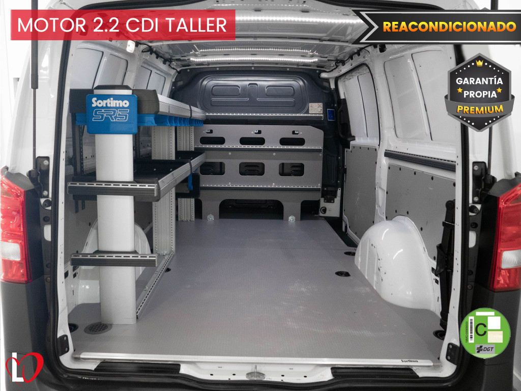 MERCEDES VITO 114 CDI 2.2 AUTO LARGA 4MATIC 136 de segunda mano