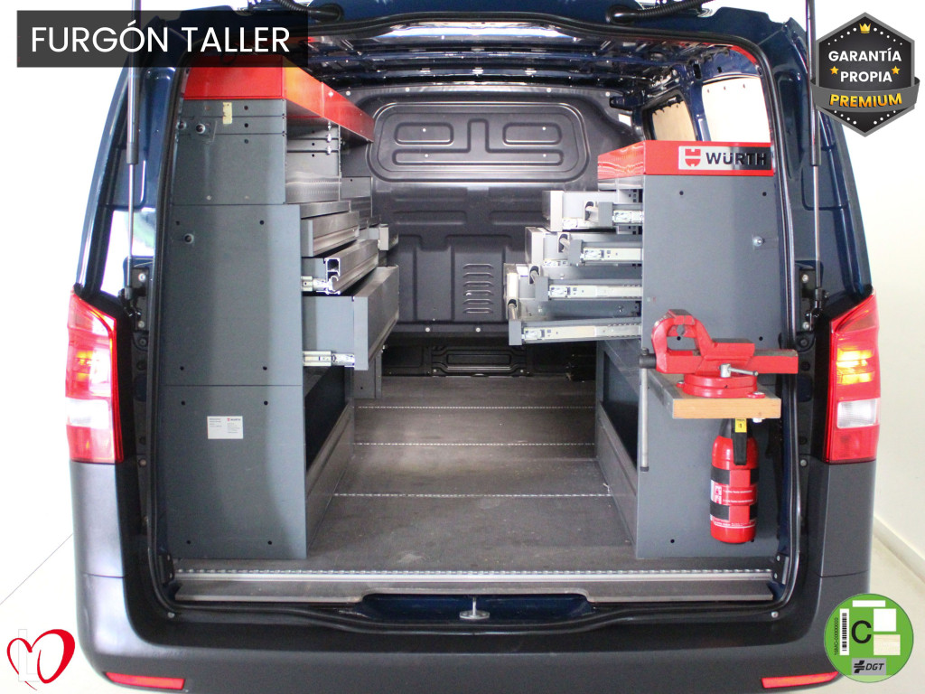 MERCEDES VITO 114 CDI 2.2 FURGON LARGO TALLER 136 de segunda mano