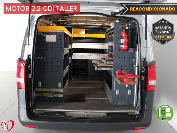 MERCEDES VITO 114 CDI 2.2 FURGON TALLER LARGA 136 de segunda mano