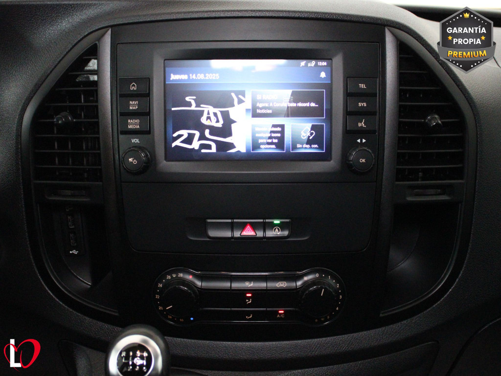 MERCEDES VITO 114 CDI 6 PLAZAS LARGO GPS 136 de segunda mano