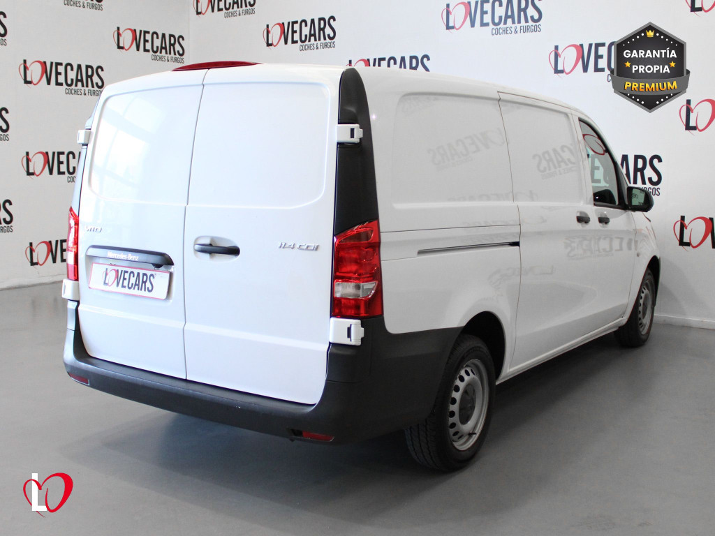MERCEDES VITO 114 CDI AUTOM. FG. LARGA 136 de segunda mano