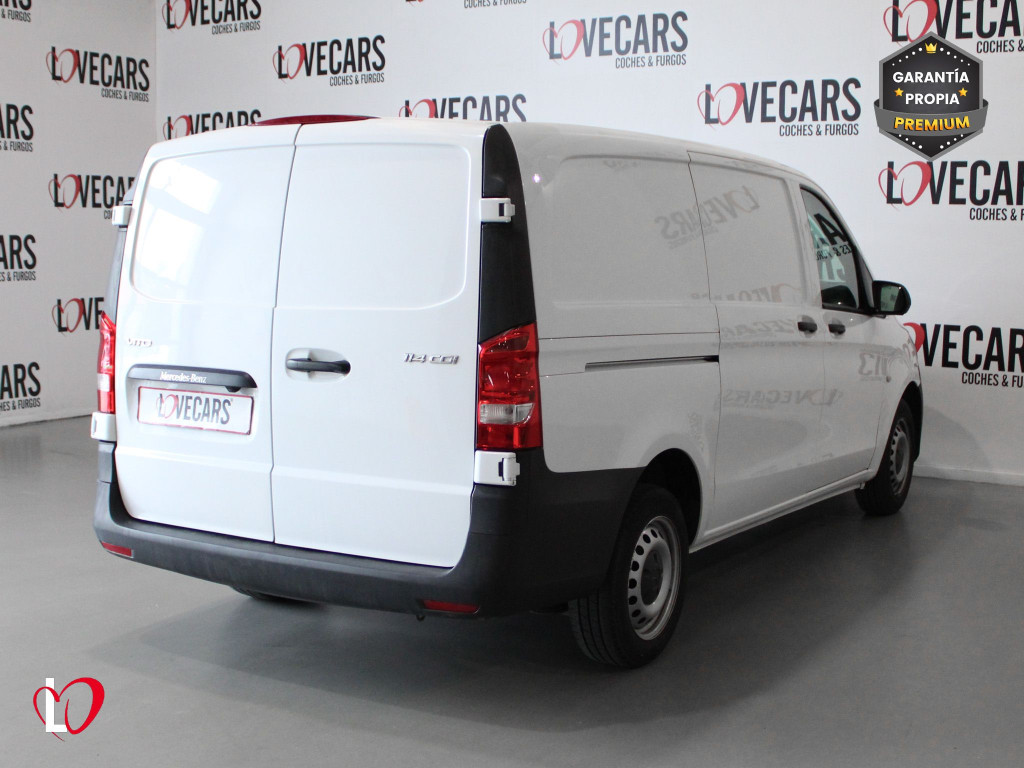 MERCEDES VITO 114 CDI AUTOM. FG. LARGA 136 de segunda mano