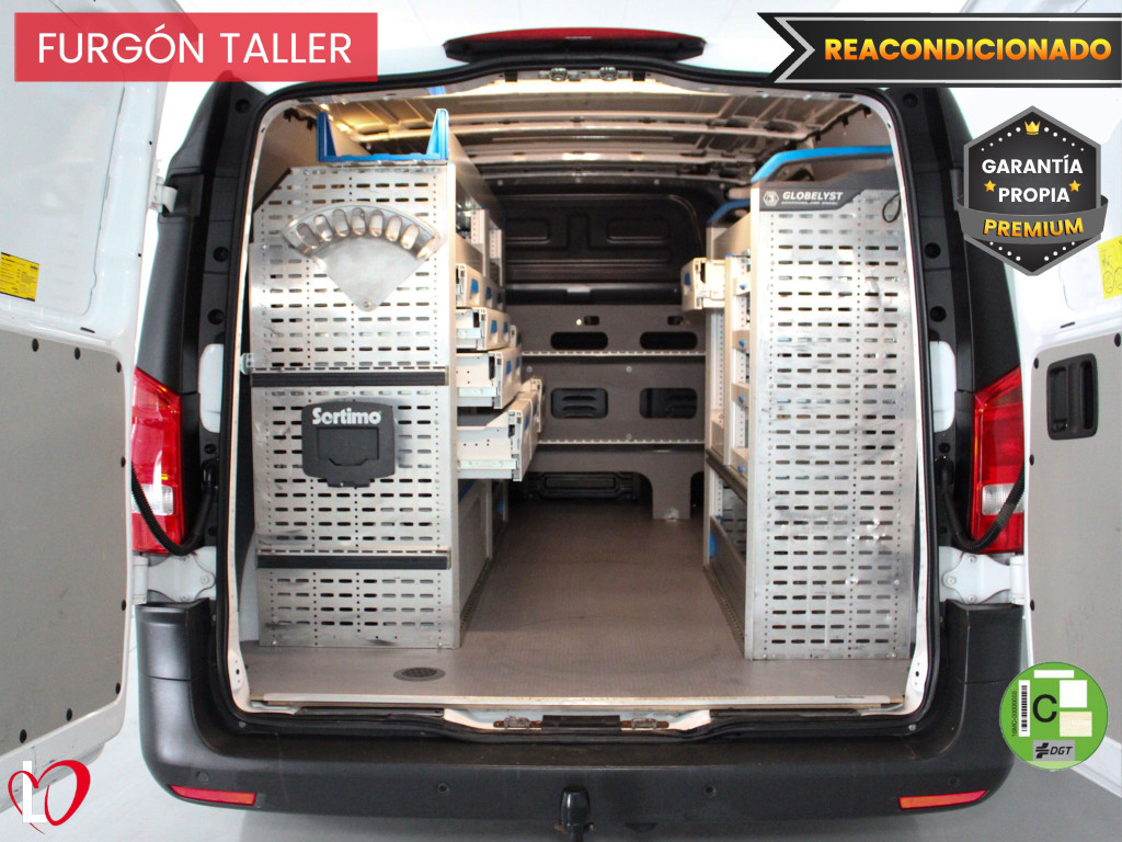 MERCEDES VITO 114 CDI FG. TALLER LARGA GPS 136 de segunda mano