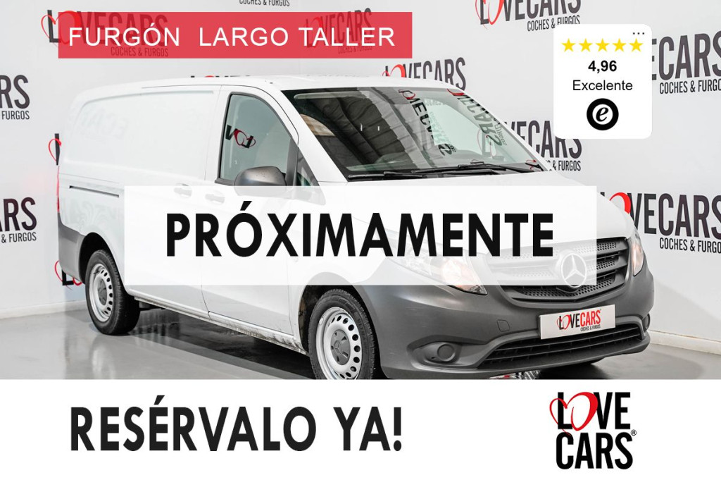 MERCEDES VITO 114 CDI FURGON LARGO TALLER 136 de segunda mano