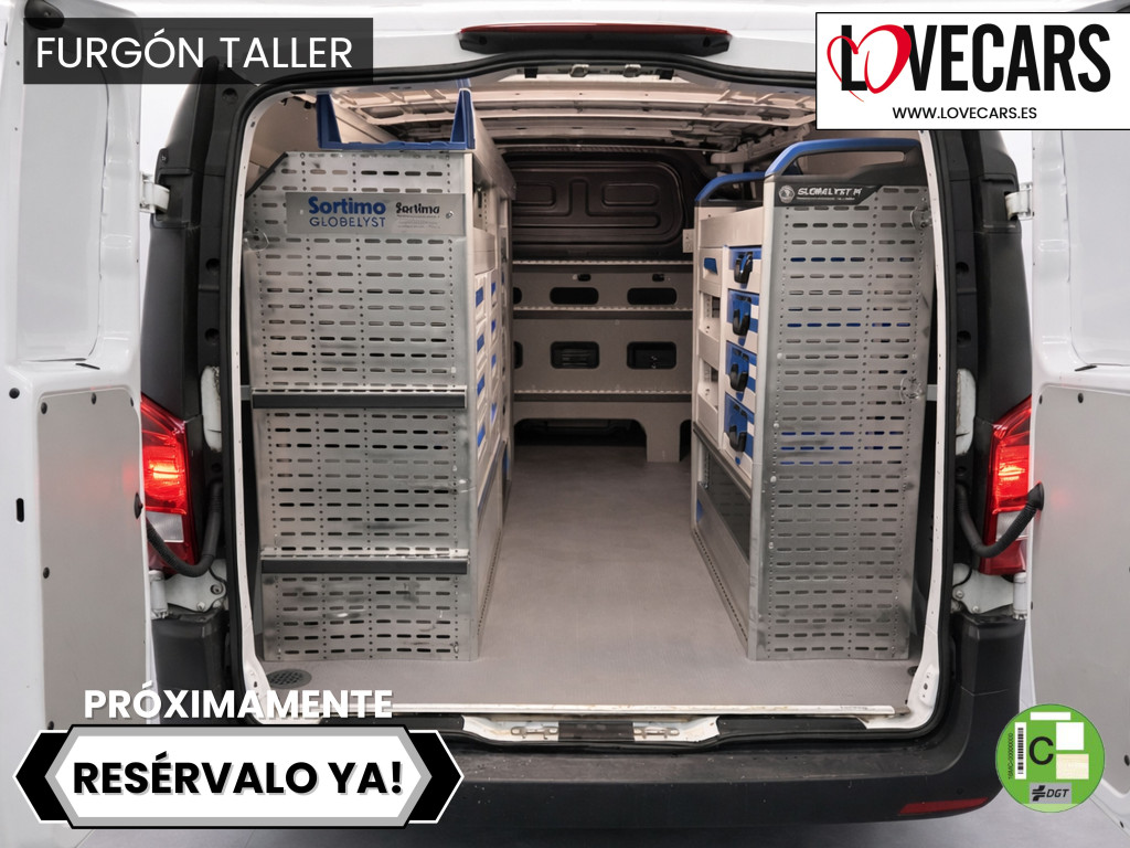 MERCEDES VITO 114 CDI FURGON TALLER 136 de segunda mano