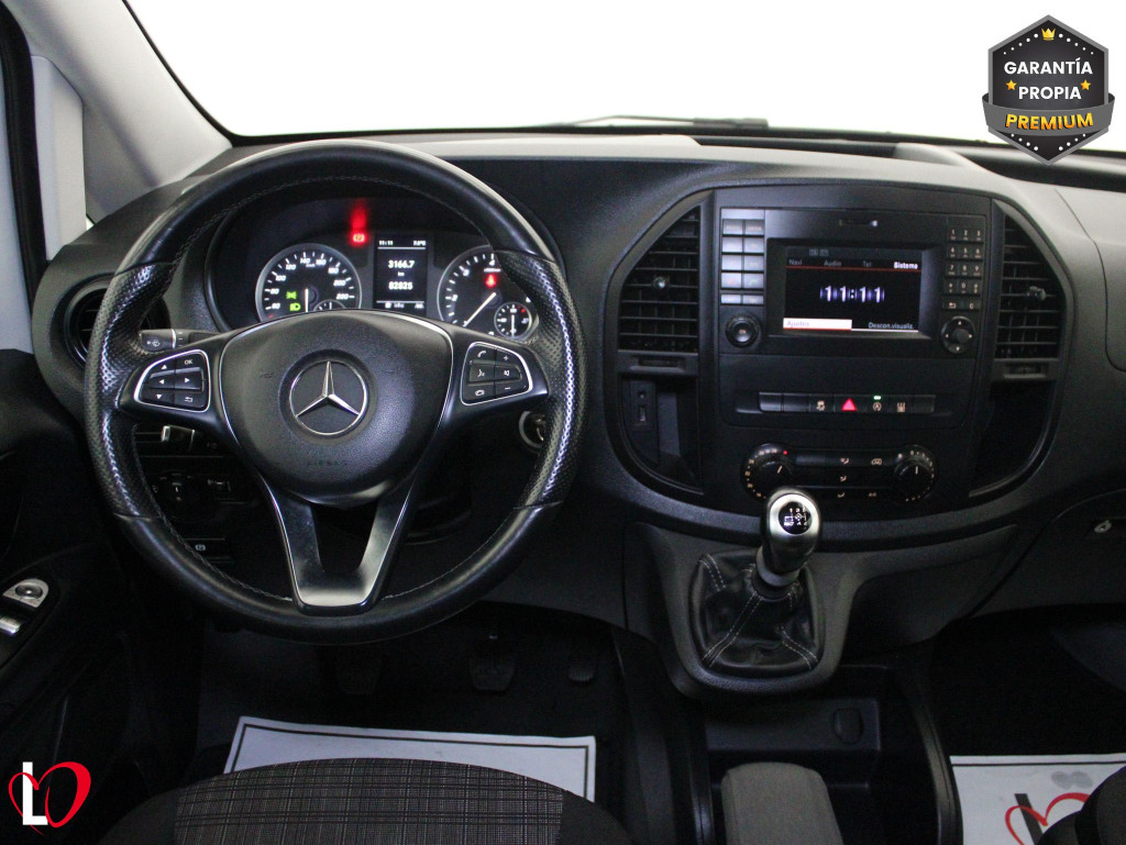 MERCEDES VITO 114 DCI 2.2 LARGA 5 PLAZAS GPS 136 de segunda mano