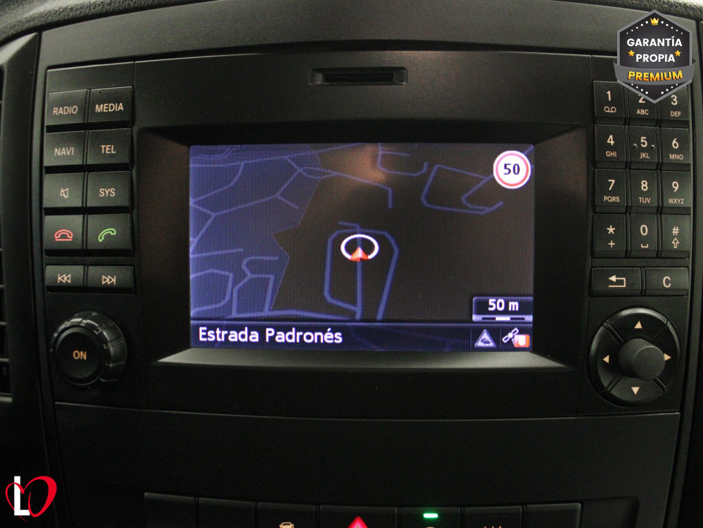 MERCEDES VITO 114 DCI 2.2 LARGA 5 PLAZAS GPS 136 de segunda mano