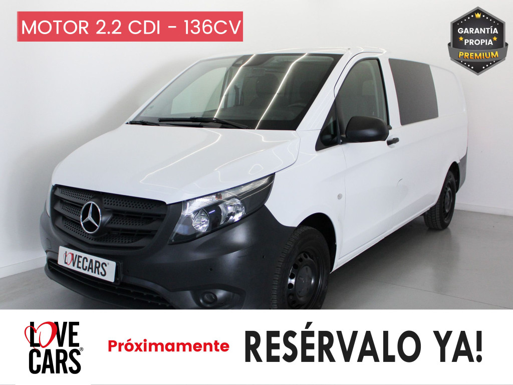 MERCEDES VITO 114 DCI 2.2 LARGA 5 PLAZAS GPS 136 de segunda mano
