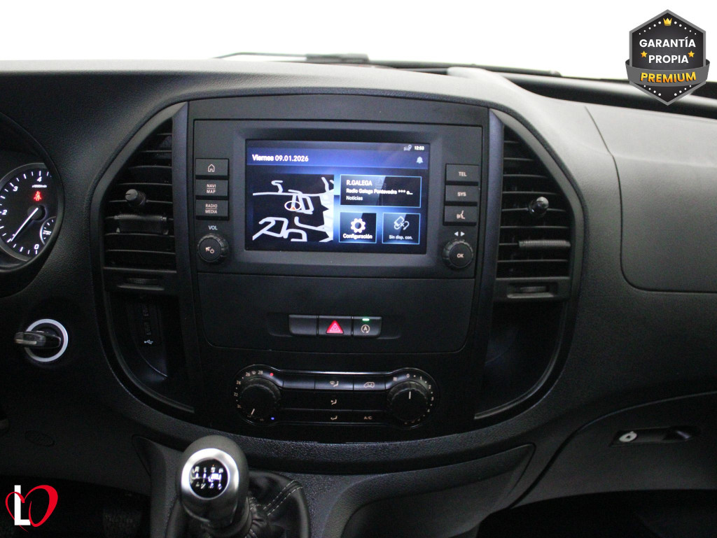 MERCEDES VITO 114 DCI LARGA  6 PLAZAS GPS 136 de segunda mano