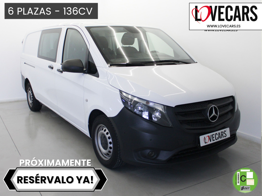 MERCEDES VITO 114 DCI LARGA  6 PLAZAS GPS 136 de segunda mano