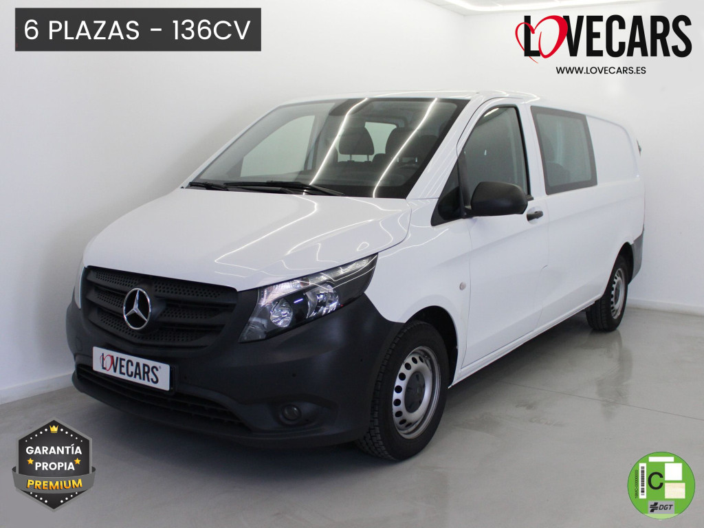 MERCEDES VITO 114 DCI LARGA  6 PLAZAS GPS 136 de segunda mano