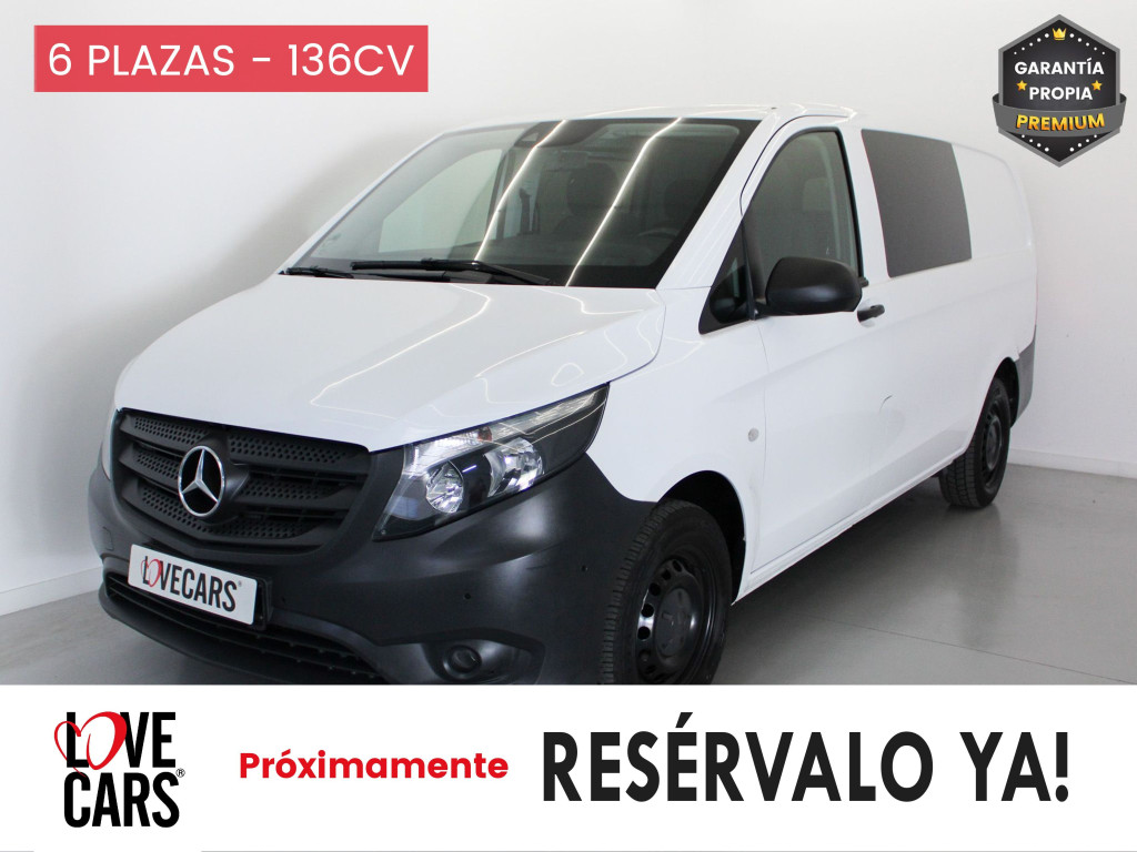 MERCEDES VITO 114 DCI LARGA  6 PLAZAS GPS 136 de segunda mano