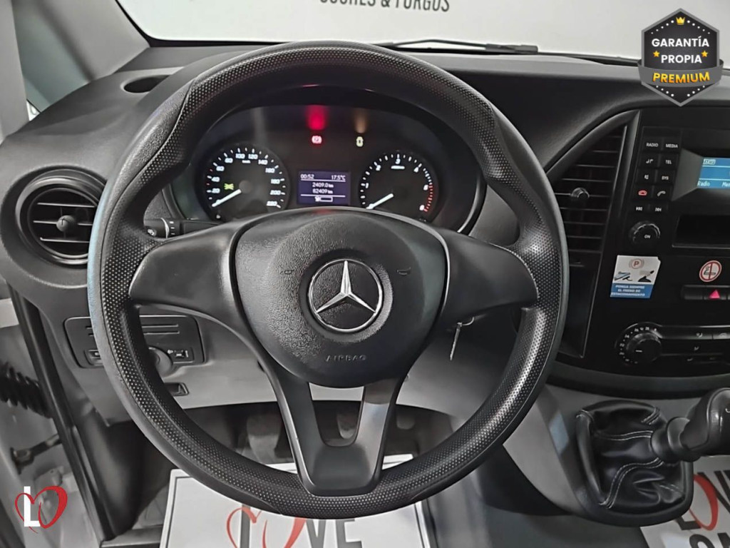MERCEDES VITO 1.7 CDI MOD. 110 FURGÓN CERRADO BASE L 102 de segunda mano