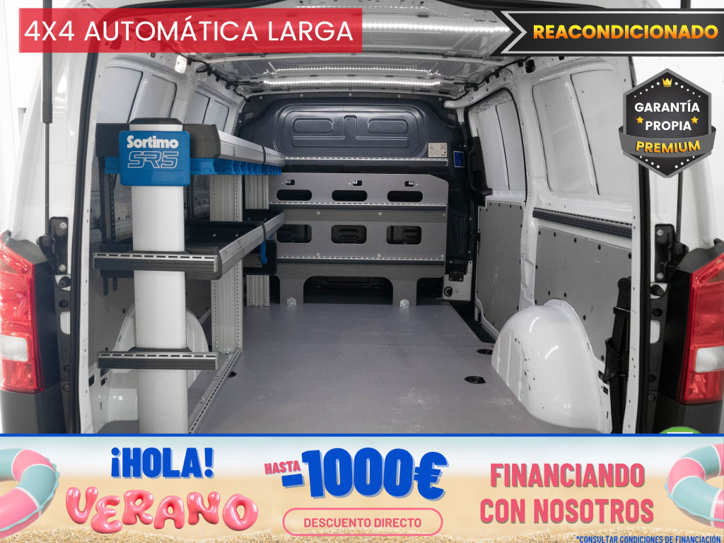 MERCEDES VITO TALLER 114 CDI AUTO LARGA 4MATIC 136 de segunda mano