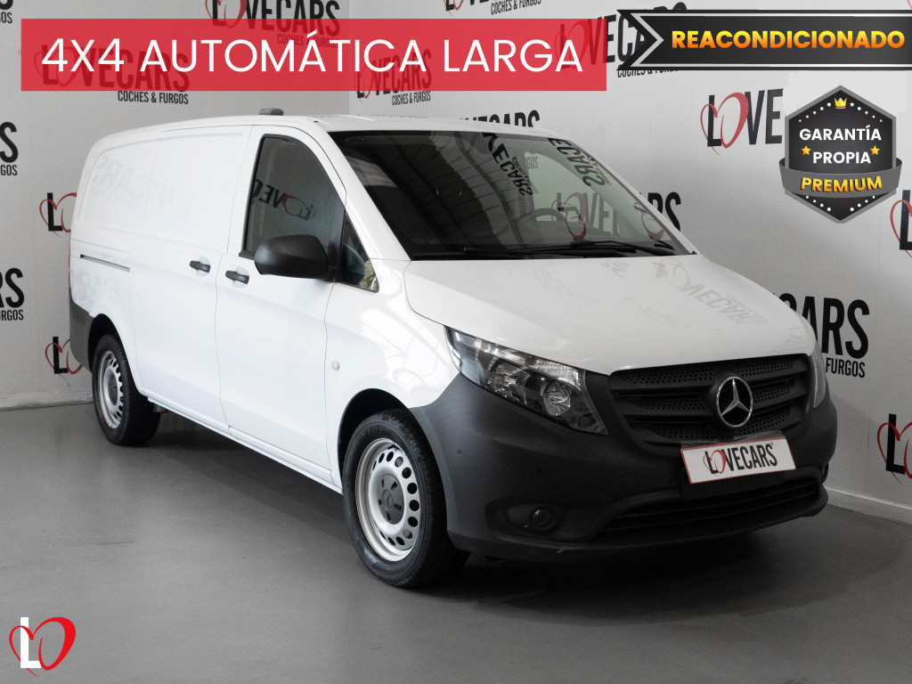 MERCEDES VITO TALLER 114 CDI AUTO LARGA 4MATIC 136 de segunda mano