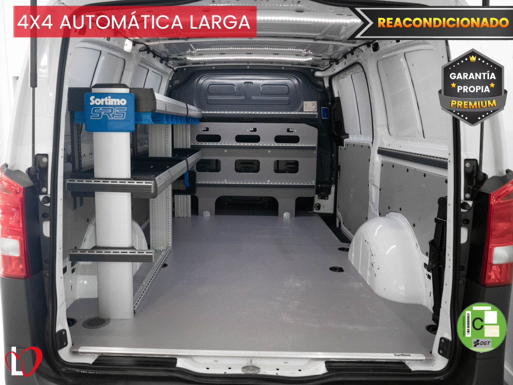MERCEDES VITO TALLER 114 CDI AUTO LARGA 4MATIC 136 de segunda mano