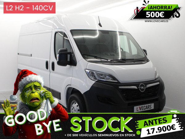 OPEL MOVANO 2.2 BLUEHDI FURGON L2 H2 3.3T 140 de segunda mano